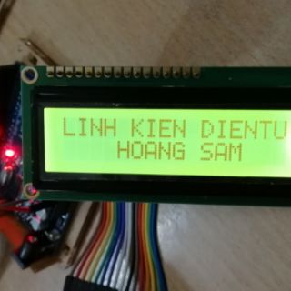 Màn hình LCD C1602A-V1.2 xanh lá 3.3V 5V dùng hiện thị với Arduino I2C