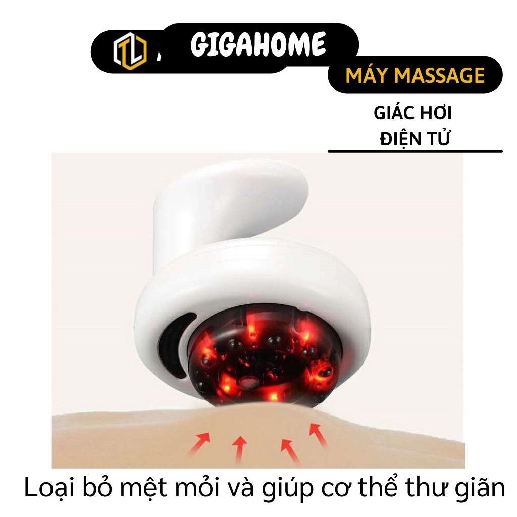 Máy Massage Giác Hơi Điện Tử, máy giác hơi tùy chỉnh nhiệt độ 5621