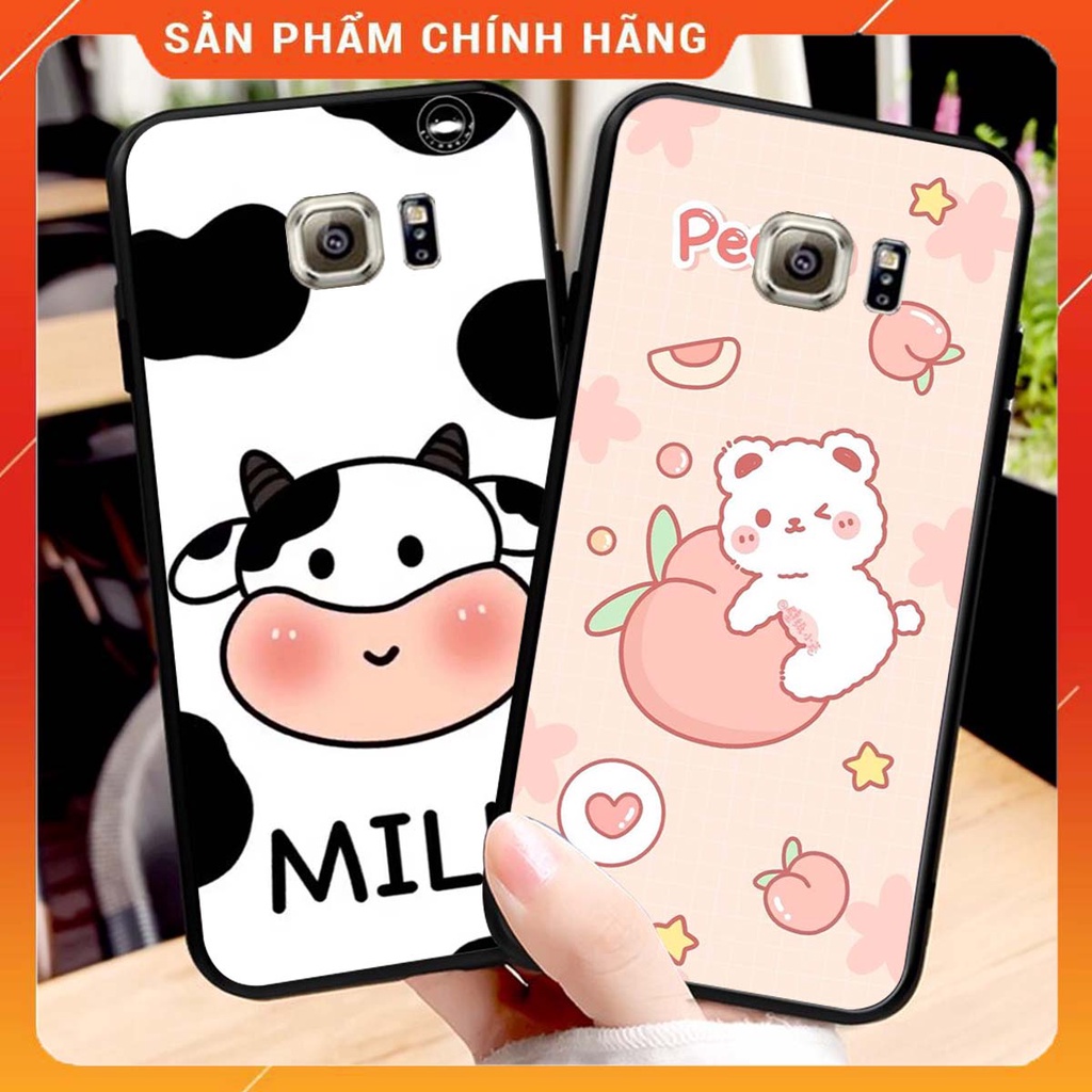 Ốp lưng Samsung S6 / S6 EDGE in hình Gấu xinh xắn, Bò sữa đáng yêu,  ĐẸP -  RẺ - XINH - ĐỘC ĐÁO