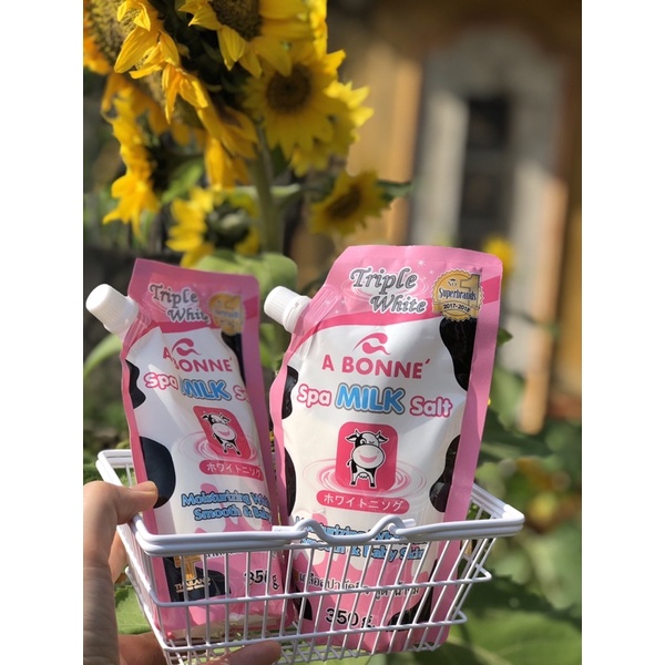 Muối Tắm Sữa Bò Tẩy Tế Bào Chết Toàn Thân A Bonne Spa Milk Salt 350g | BigBuy360 - bigbuy360.vn