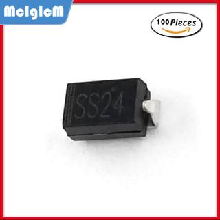 100 Điốt Schottky ss24 sma smd do-214ac SR240