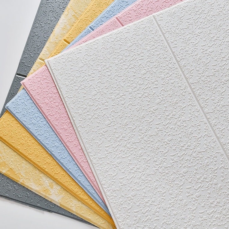 Miếng Dán Tường 3D Chống Ẩm Tự Dính Độc Đáo Trang Trí Phòng Trẻ Em