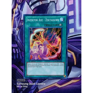 Thẻ bài yugioh spell inzektor axe - zektahawk - orcs-en000 - super rare