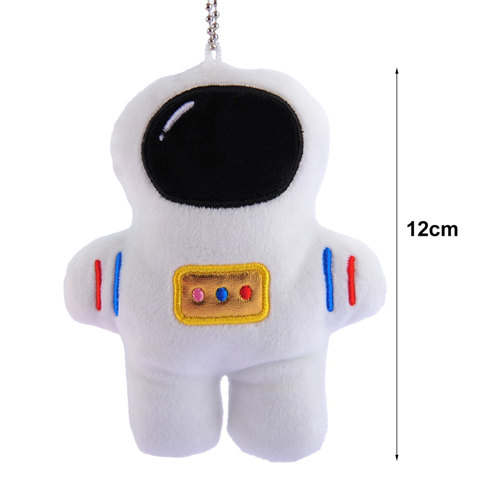 Mặt móc khóa hình phi hành gia nhồi bông đáng yêu