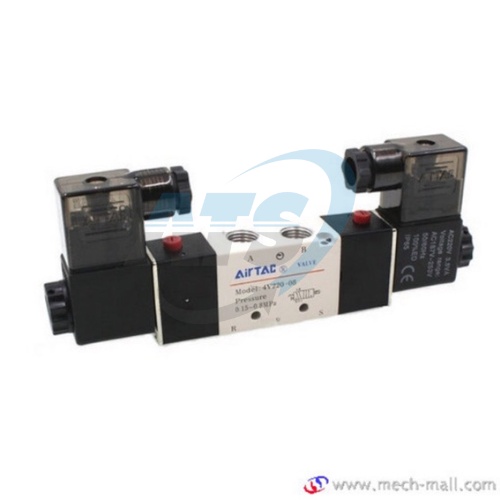 VAN ĐIỆN TỪ KHÍ NÉN AIRTAC 2/2, 3/2, 5/2, 4V210-08, 4v220-08, 4v320-10, 4v420-15, 4v230c-08, 4v330c-10 ,4v430c-15