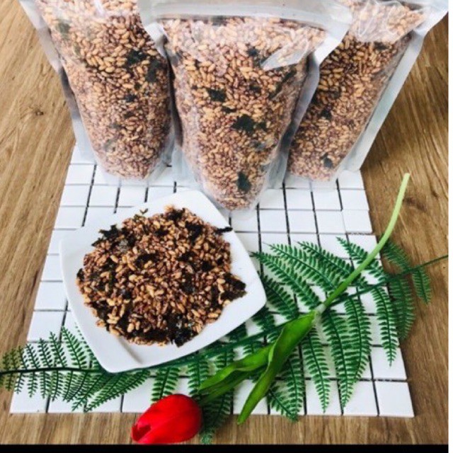 500gr Gạo Lứt RONG BIỂN 🔸GIÁ GỐC🔸 gói gạo lứt Rất tốt cho người bị bệnh về xương khớp.