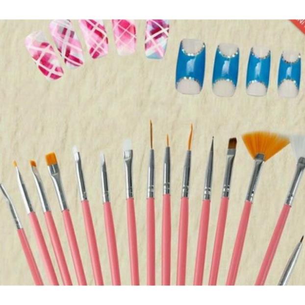 bộ cọ 15 cây đầy đủ các loại cọ hàng đẹp