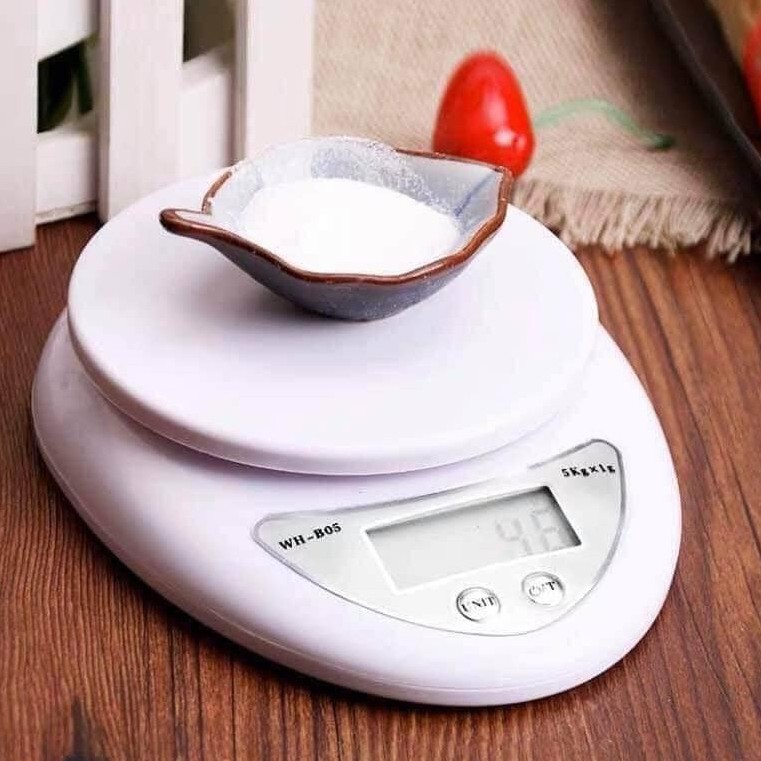 Cân tiểu ly điện tử nhà bếp định lượng từ 1g-5kg độ chính xác cao tiện dụng cho các bà nội trợ-giadungsieure