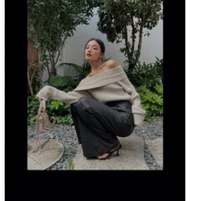 Áo len nữ trễ vai kiểu hàn quốc, áo len tăm cao cấp mỏng dài tay sweater ⚡️⚡️⚡️⚡️Mã:C88789