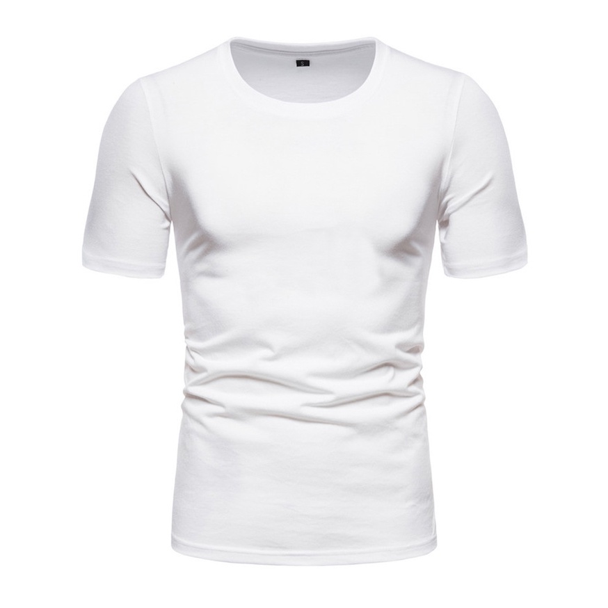 Áo Thun Nam Trơn Màu Tay Ngắn Kiểu Dáng Basic Thời Trang Chất Thun Mềm Mại Thoáng Mát Zenkocs3 TOP NAM 006