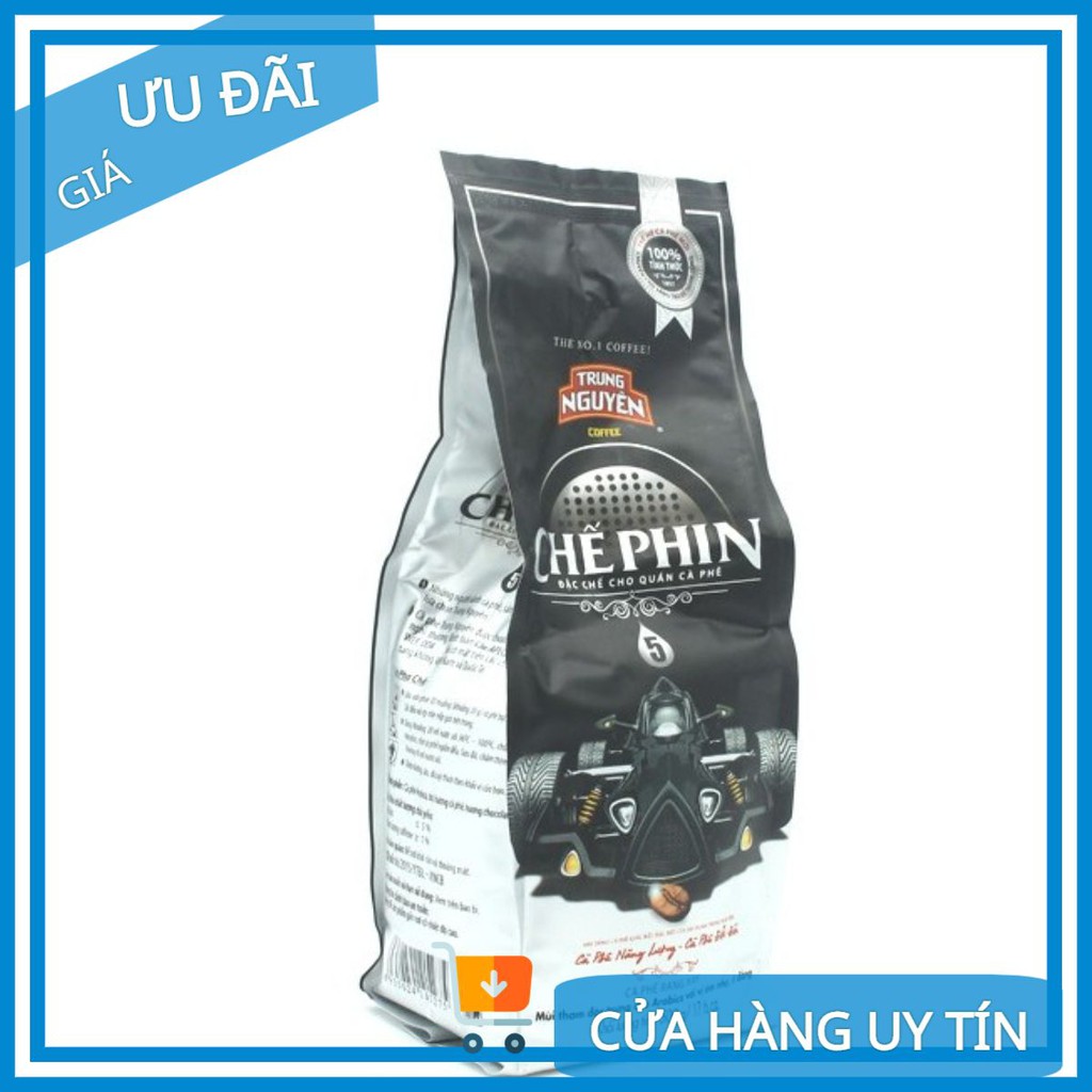 [CÓ TEM]  Chế phin 5 - Cà phê Trung Nguyên - bịch 500 gram -  Trung Nguyên Legend