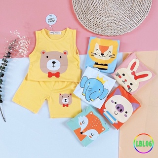 Bộ ba lỗ cotton minky mom