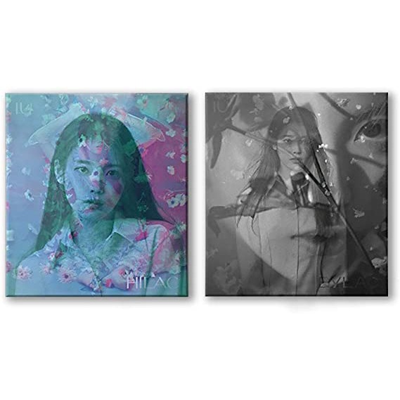 Thẻ ảnh thần tượng Lilac của IU nguyên đẹp dùng trang trí