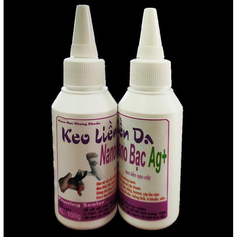 Keo Liền Da Nano Bạc 100g