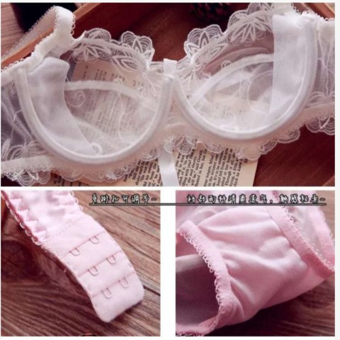 Đồ lót phối ren hoa VARSBABY V014 xuyên thấu thiết kế gợi cảm thời trang cho nữ