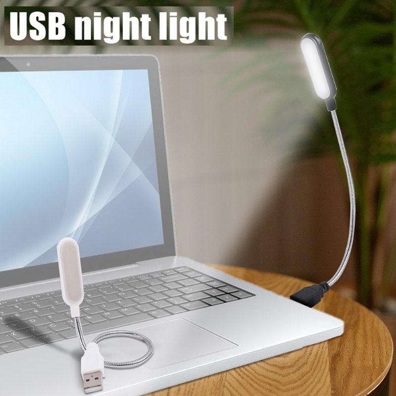 Đèn Đọc Sách Mini Để Bàn Cổng Sạc USB Có Thể Gập Lại Tiện Dụng