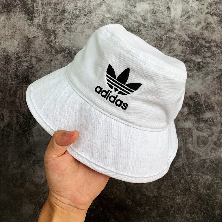 ⚡️ [  FREESHIP ] Mũ / Nón Tai Bèo / Nón Adidas Originals ADICOLOR BUCKET HAT - BK7350 White | HÀNG XUẤT DƯ XỊN