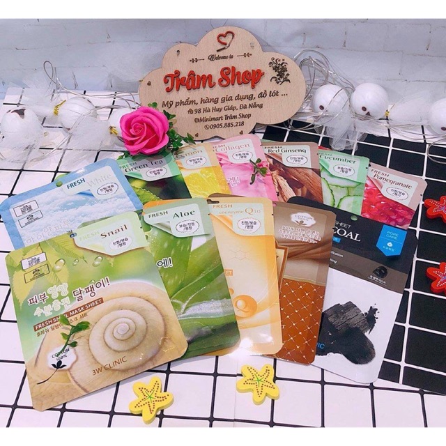 Mặt nạ giấy 3W clinic