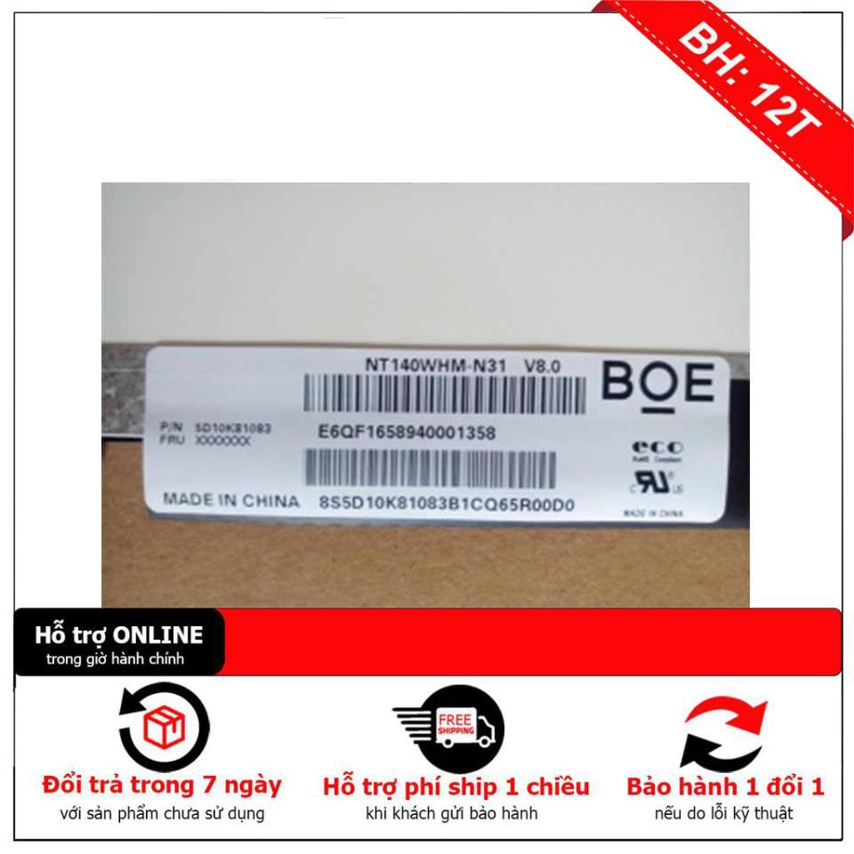 BH12TH  Màn Hình LED 14.0 SLIM 30 PIN (NT140WHM-N31) | BigBuy360 - bigbuy360.vn