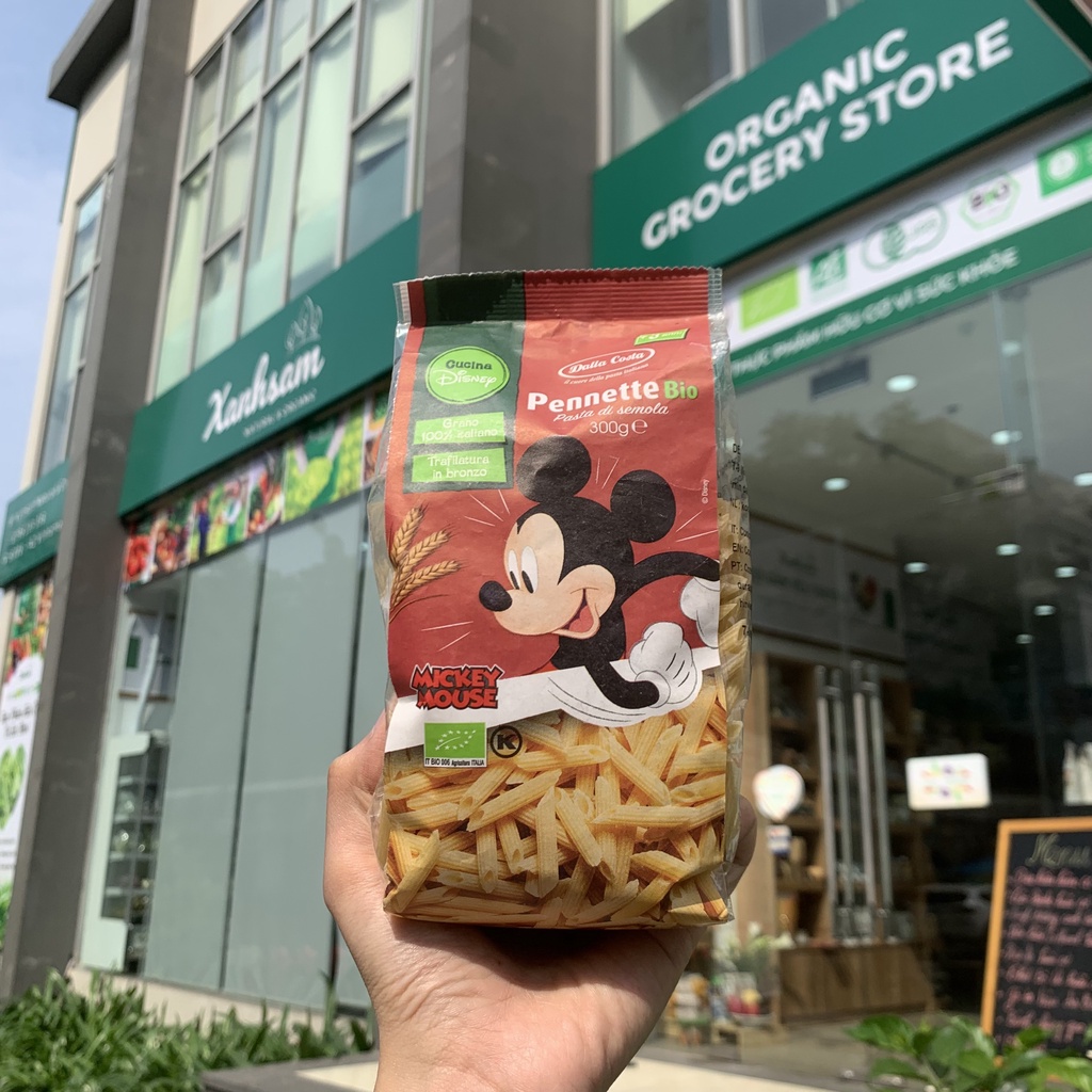 Mì Nui Rau Củ Hữu Cơ Cho Bé Dalla Costa - XanhSam Organic