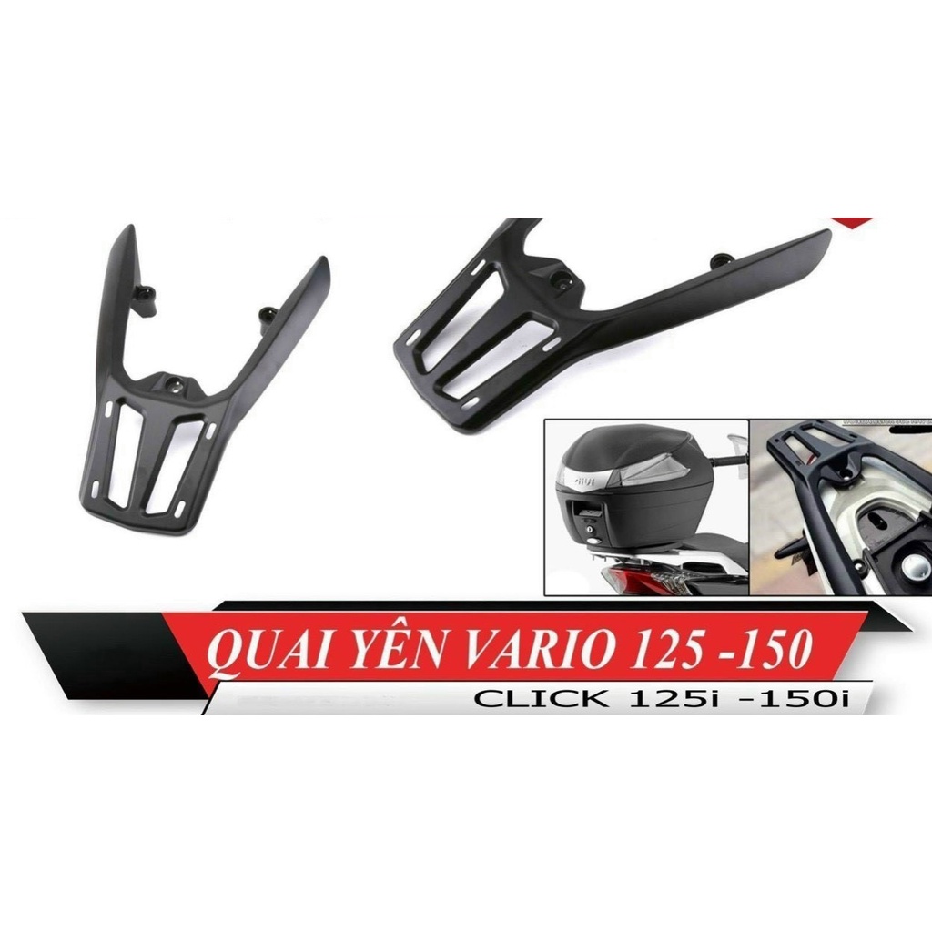 Cảng sau ( tay dắt ) Vario Click 125 150 ( 2018 - 2021 ) nhôm đúc nguyên khối