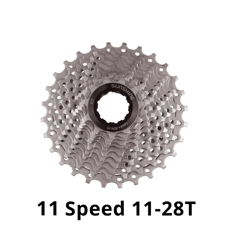 Sunshine Líp Xe Đạp 11 Tốc Độ 11S 28/32/36/40/42/46/50T/52T Cho Xe Đạp SHIMANO SRAM
