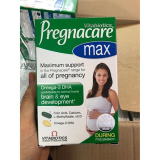 Vitamin tổng hợp cho bà bầu Pregnacare Max 84v Anh