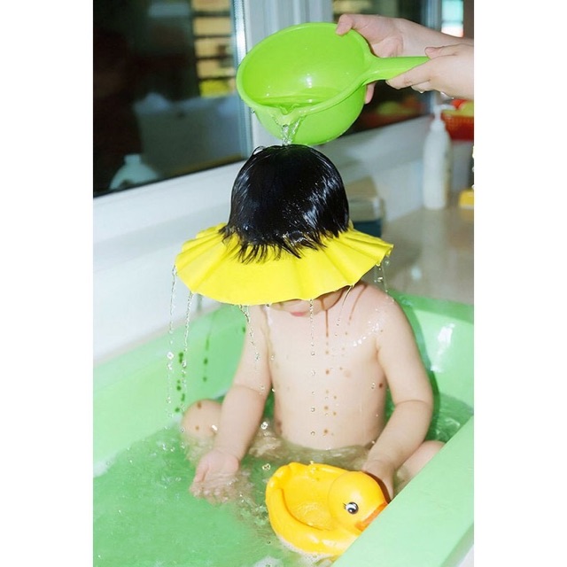 Mũ tắm chắn nước cho bé / mũ gội đầu chắn nước cho bé