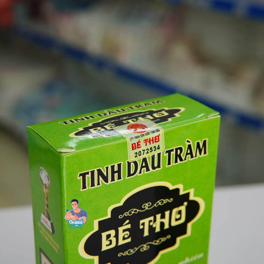 Tinh dầu tràm Bé thơ 100ml, nguyên liệu 100% tự nhiên dành cho bé - Ongbodemo