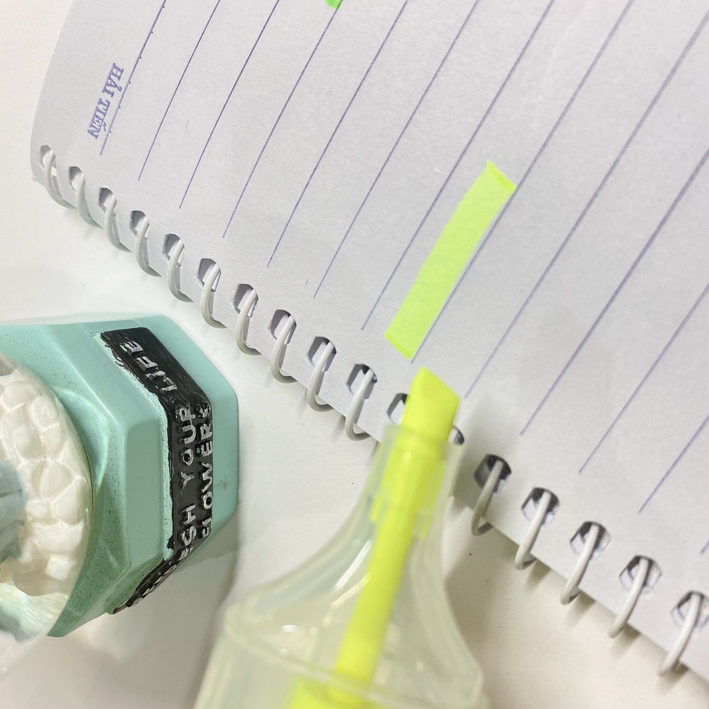 Bút Highlight Secented dạ quang, bút đánh dấu ghi nhớ dòng nhiều màu bắt mắt.