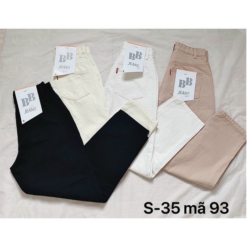 [ Bigsize + Ảnh thật ] Quần baggy kaki nữ lưng cao size đại, chất kaki cotton 100% hàng VNXK Bigsize MS93