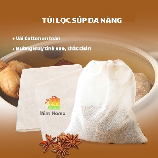 Túi lọc pha trà, sữa đậu nành, cà phê đa năng có thể tái sử dụng tiện lợi
