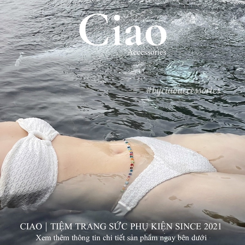[HOẢ TỐC 1H] Vòng bụng/ Vòng eo thiết kế hạt cườm mã 10 phong cách trendy Ciao accessories