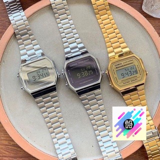 Đồng hồ nam nữ Casio A168 đủ màu sắc