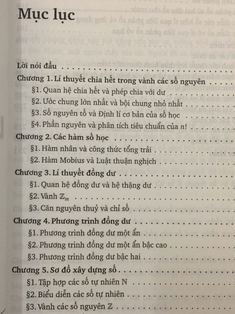 Sách - Cơ sở Lí thuyết số và Đa thức