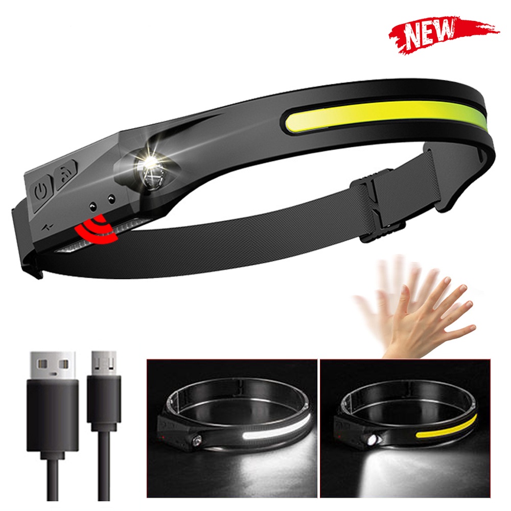 Đèn pin đội đầu cao cấp kèm pin