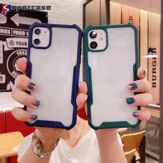 Ốp Lưng Nhựa Cứng Màu Trơn Chống Rơi Vỡ Cho Oppo A91 A31 A9 A5 2020 Reno 4 Lite Nrz 20 Pro