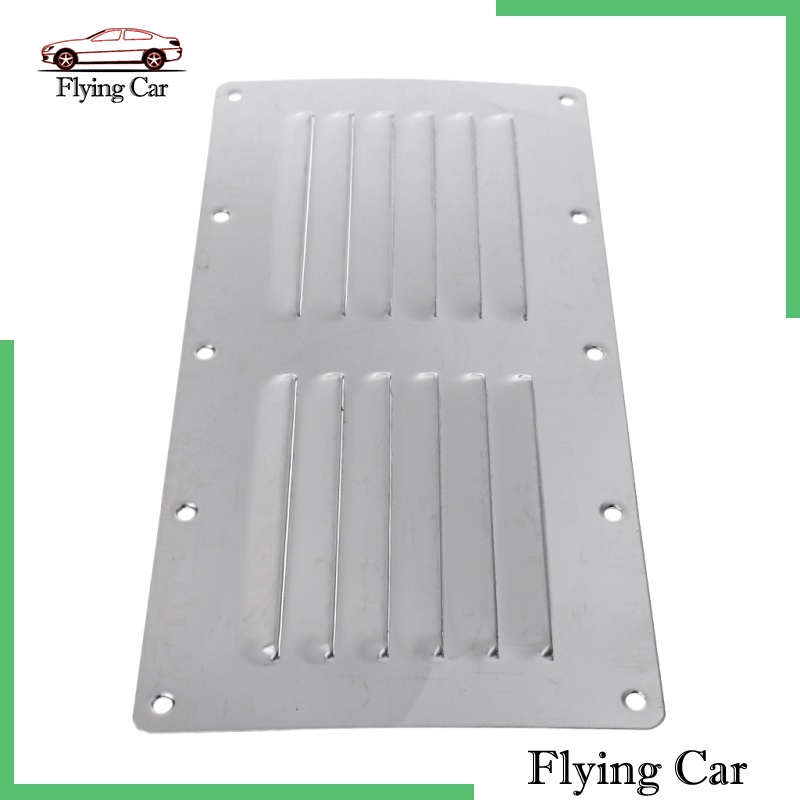 [giá giới hạn] Marine Silver Stainless Steel Louvered Vent Louver Ventilation f/ Boat Yacht