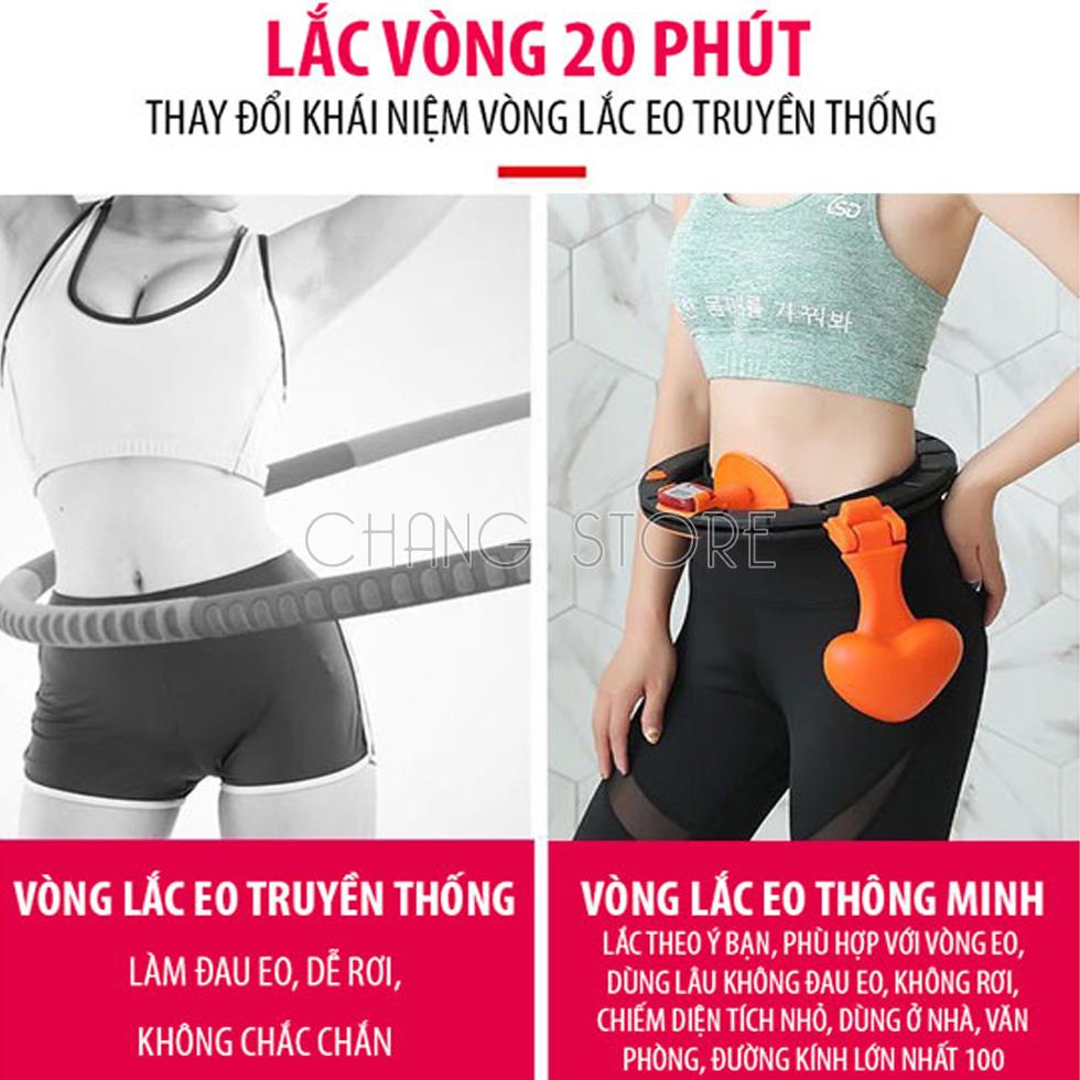 Vòng Lắc Eo Thông Minh Giảm Mỡ Bụng