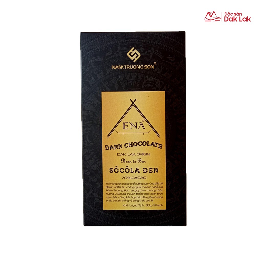 Dark Chocolate Socola đen Nam Trường Sơn 60g