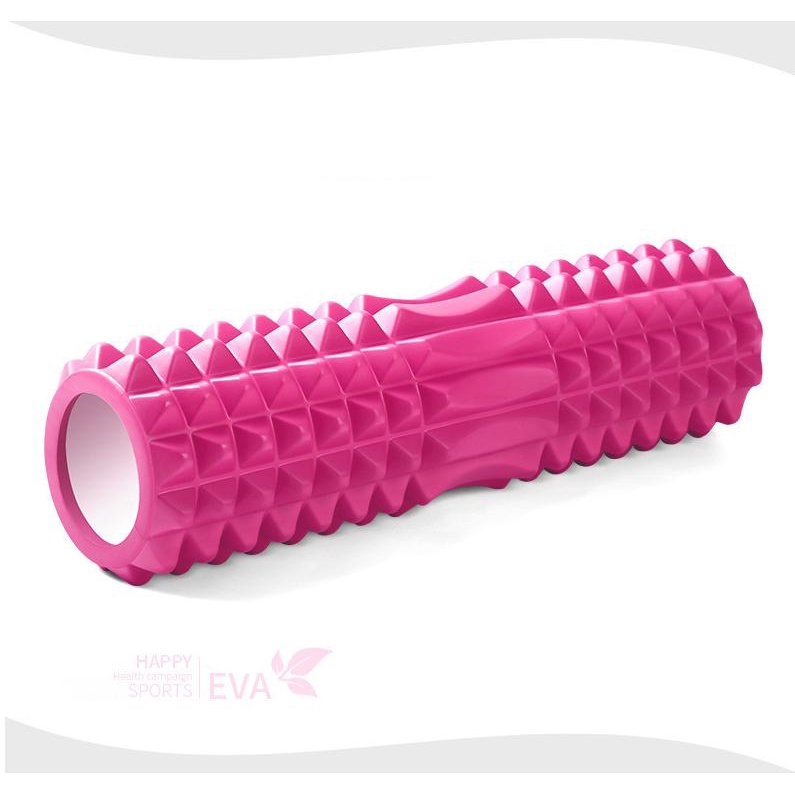 (Gai Nhọn) Con lăn Yoga Massage Foarm Roller, ống trụ lăn xốp thể thao giãn cơ có gai roam rollet cao cấp