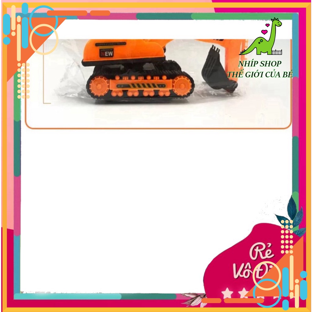 📍Đồ chơi cần cẩu công trường,xe xúc cát bánh đà cho trẻ em - Nhíp Shop