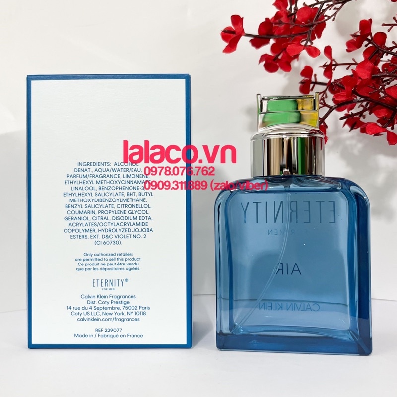 Nước hoa Nam Calvin Klein CK Eternity Air For Men EDT 100ml