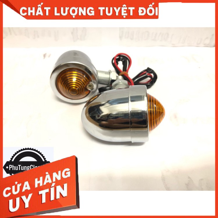 Đèn Xinhan độ classic dạng Hột Vịt , bán theo cặp