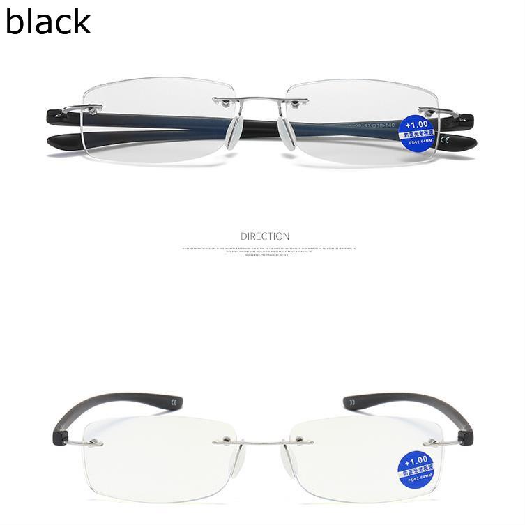 Kính đọc sách không gọng chống ánh sáng xanh cho nam