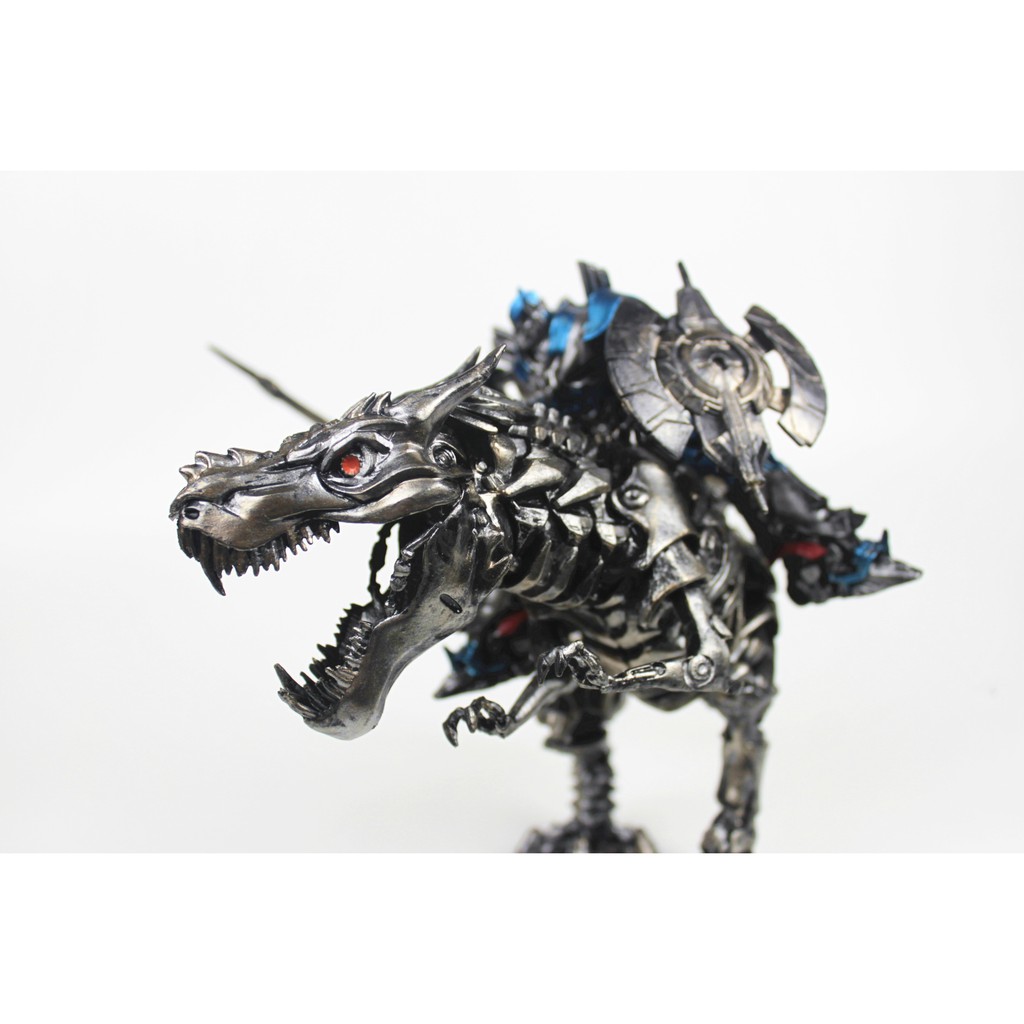 Mô hình Transformmer Optimus cưỡi khủng long Gimlock