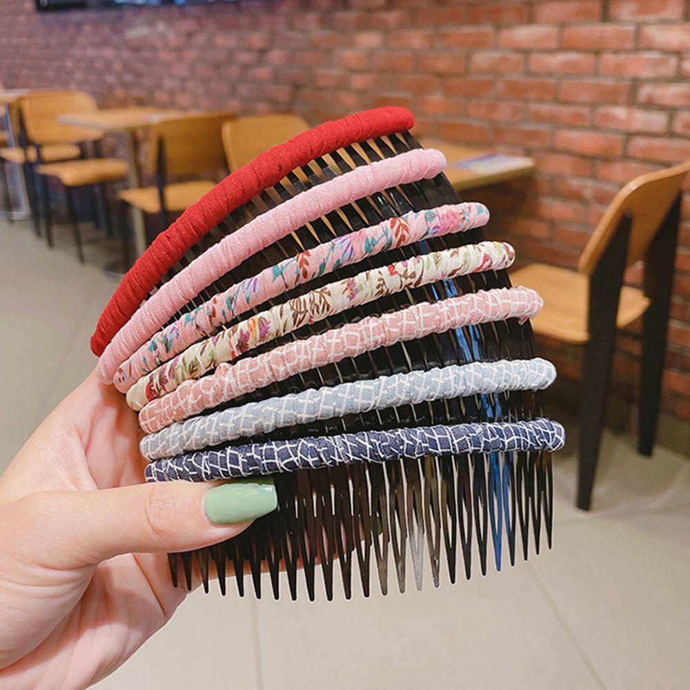 Lược Cài Tóc Lớn Bằng Nhựa Resin Phong Cách Hàn Quốc Đơn Giản