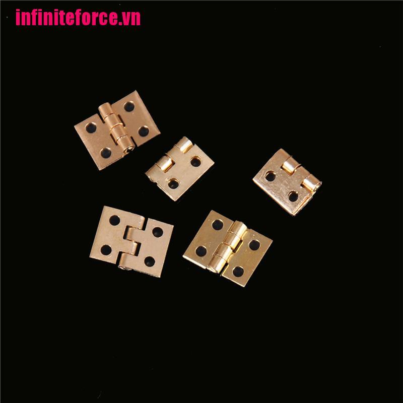 Bộ 20 Bản Lề Mini Bằng Đồng Thau Chất Lượng Cao