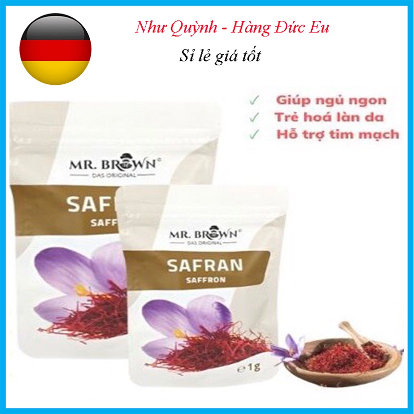 Nhụy hoa nghệ tây Mr.Brown SAFRAN SAFFON -Hàng Đức