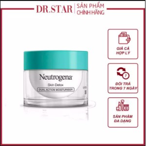 Kem Dưỡng Thải Độc Neutrogena Skin Detox Soin Hydratant Détoxifiant 50ml
